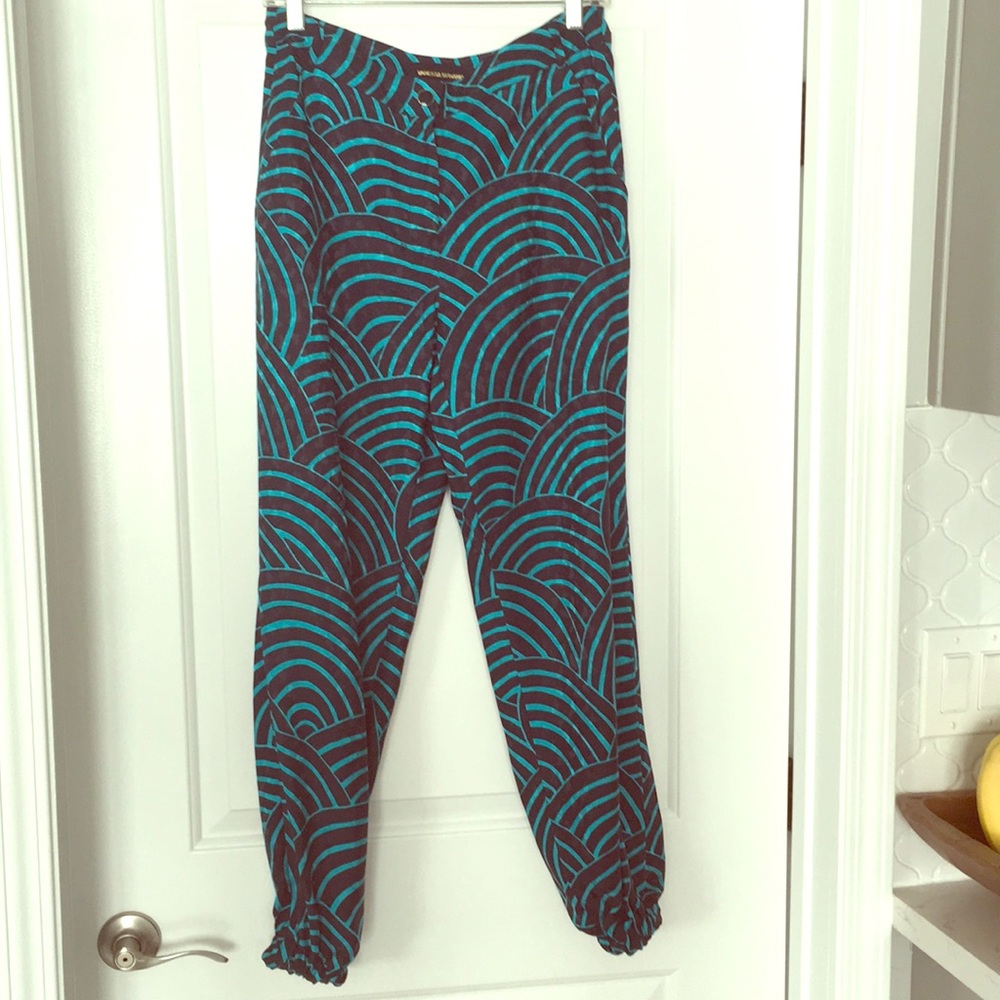 Silk pants